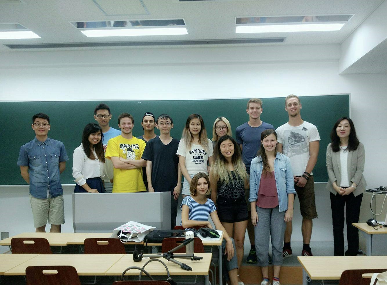 2016年春季学期交换到日本大阪大学交流